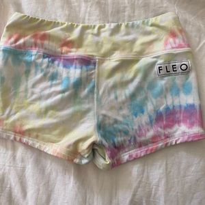 FLEO CROSSFIT shorts, tie dye